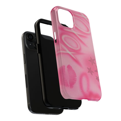 "perfectly pink" airbrush iPhone case