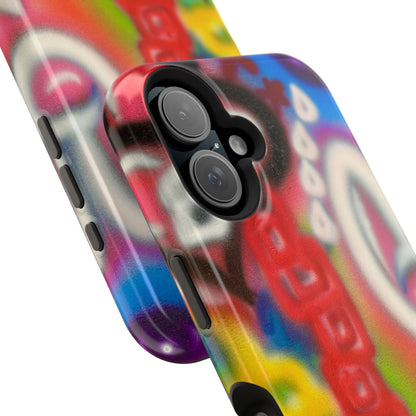 MagSafe „lock it in, lover“ Airbrush iPhone-Hülle