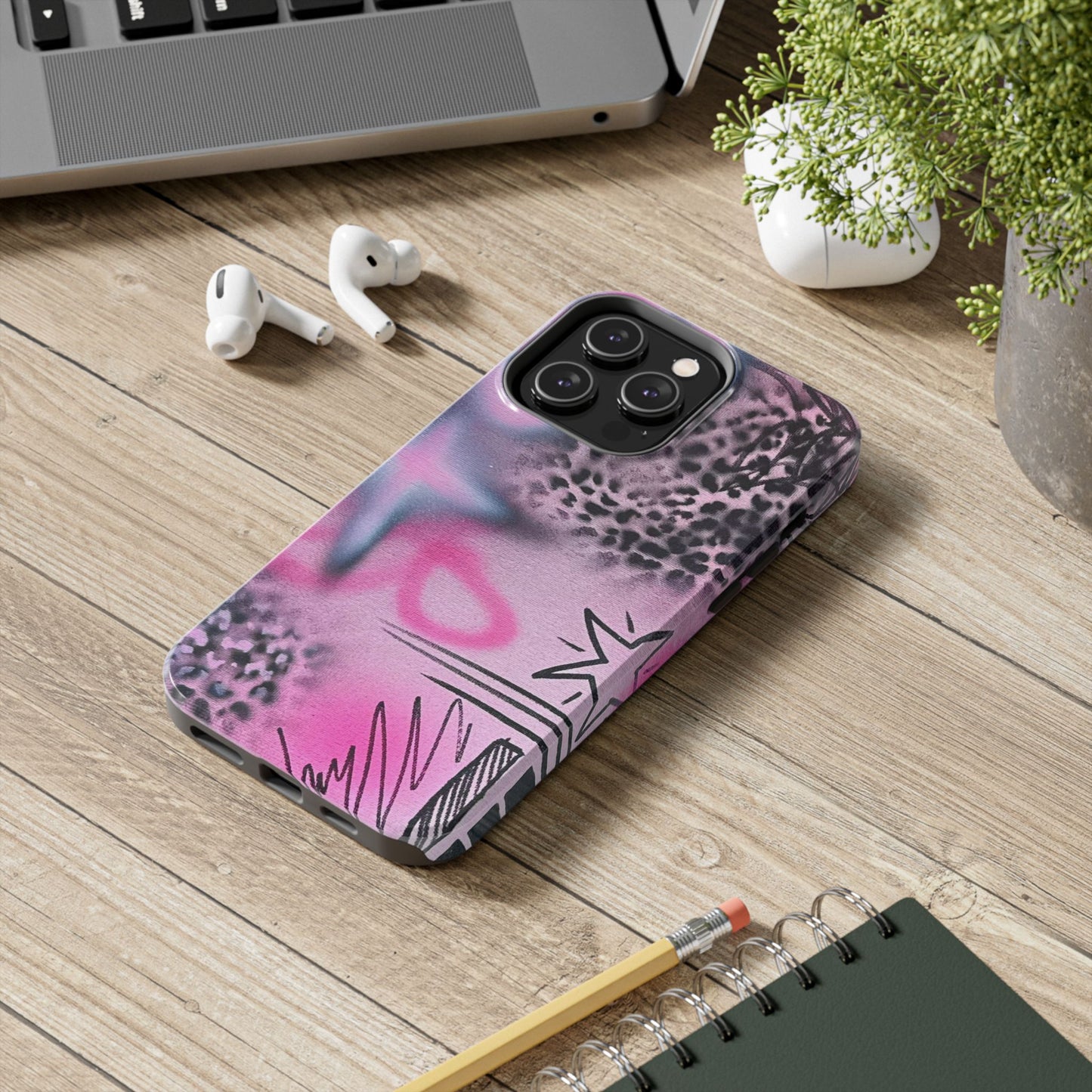 "onyx cheetah" airbrush iPhone case