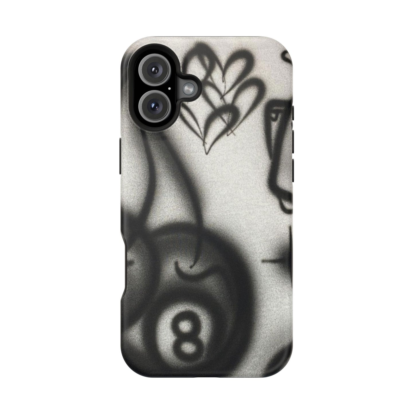 MagSafe "Hidden Ace" Airbrush iPhone Hülle