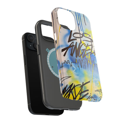 MagSafe "los angeles" airbrush iPhone case