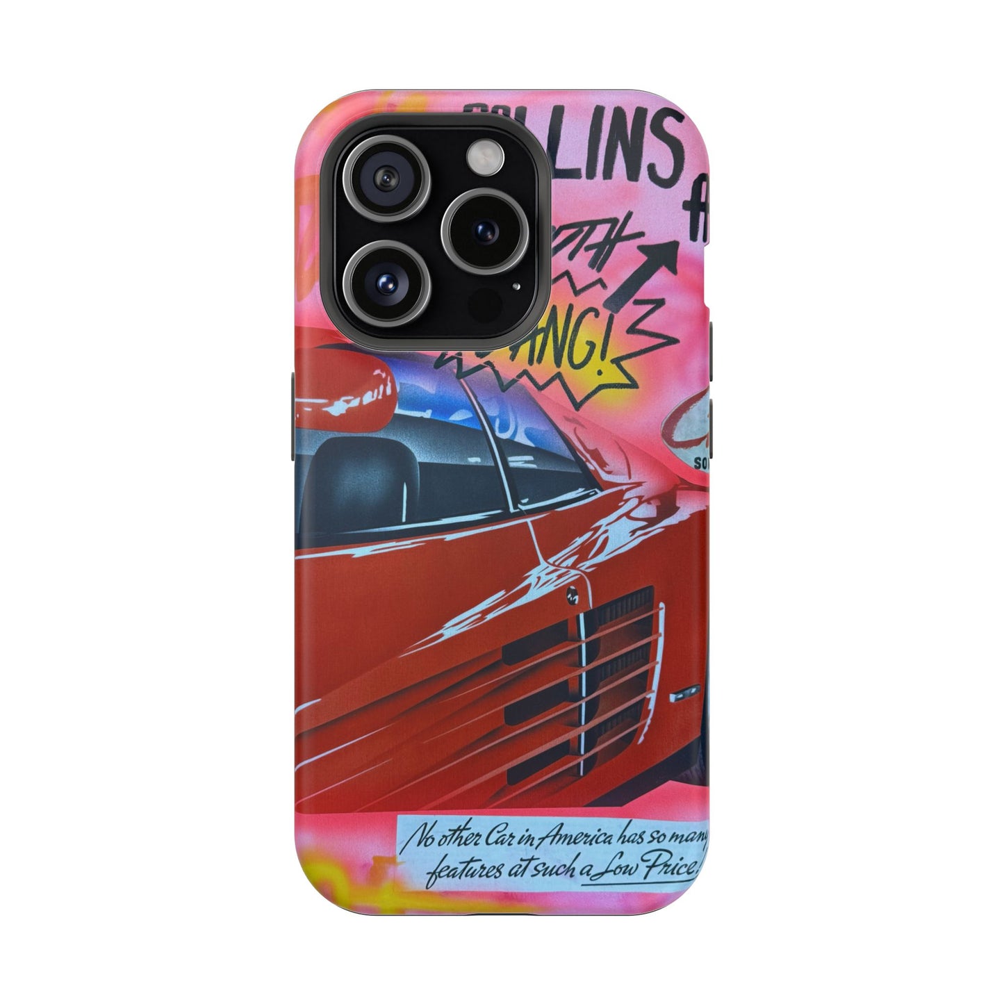 MagSafe "miami momentos" airbrush iPhone case