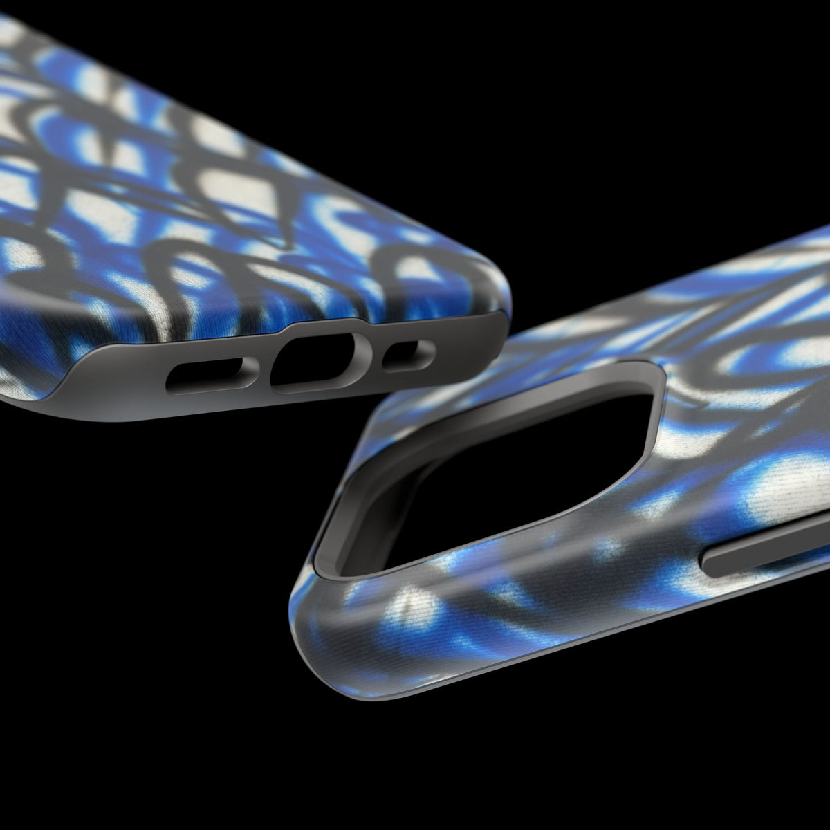 MagSafe "abstract hearts" airbrush iPhone case