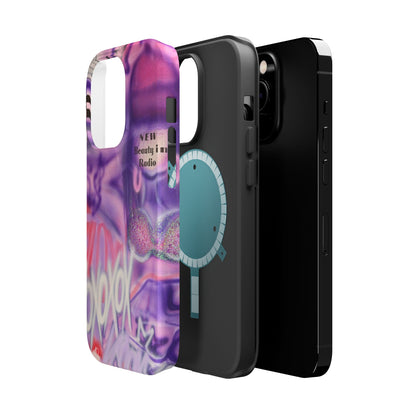 MagSafe "mic check" airbrush iPhone case