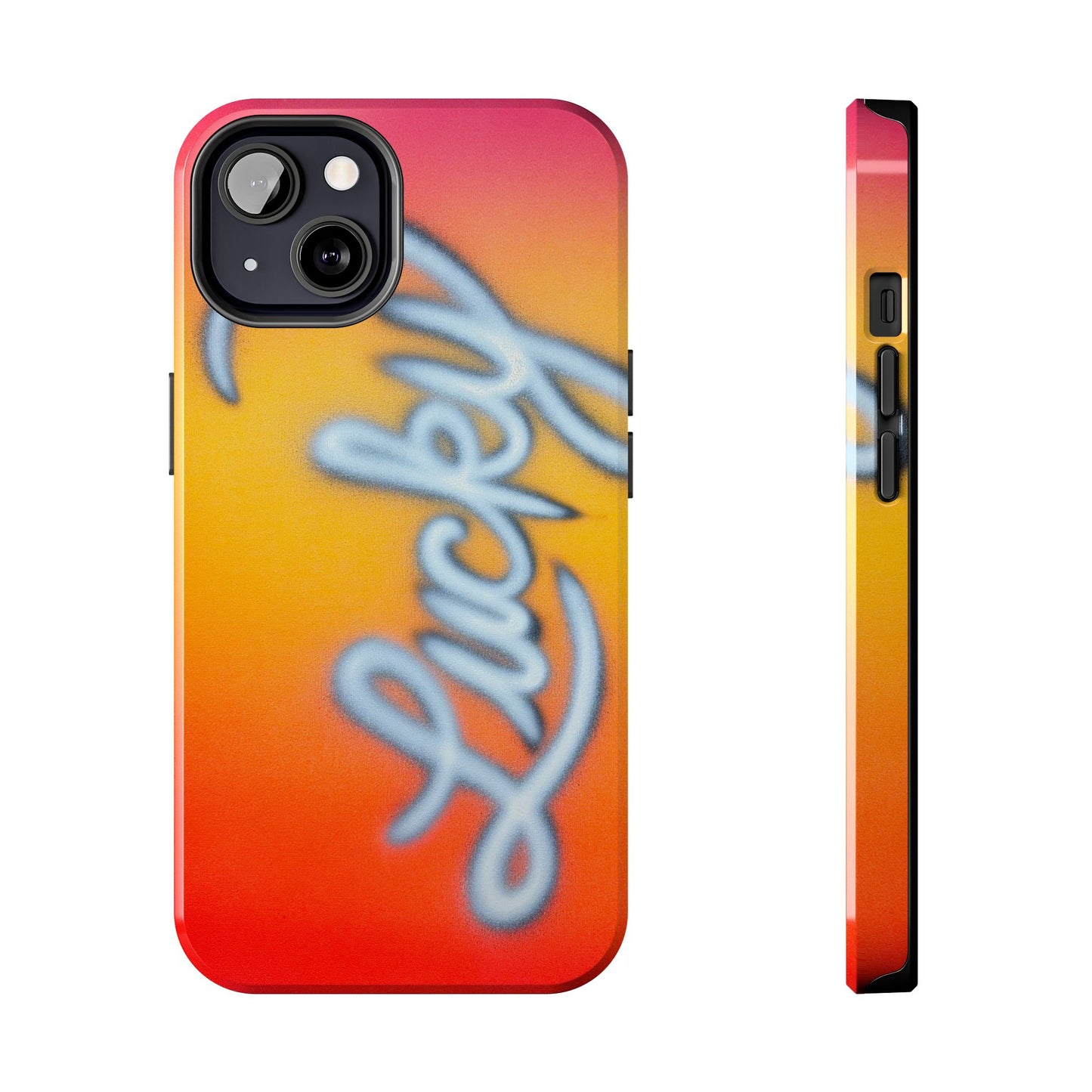 "lucky" airbrush iPhone case
