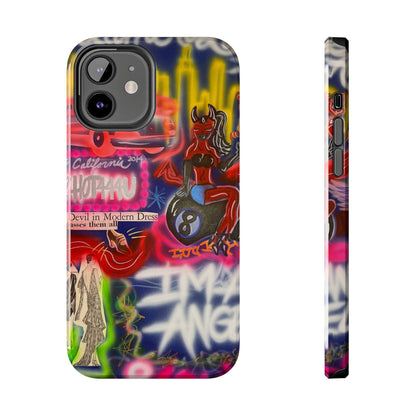 "im an angel" airbrush iPhone case