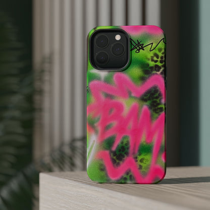 MagSafe "BAM! pt. 2" airbrush iPhone case