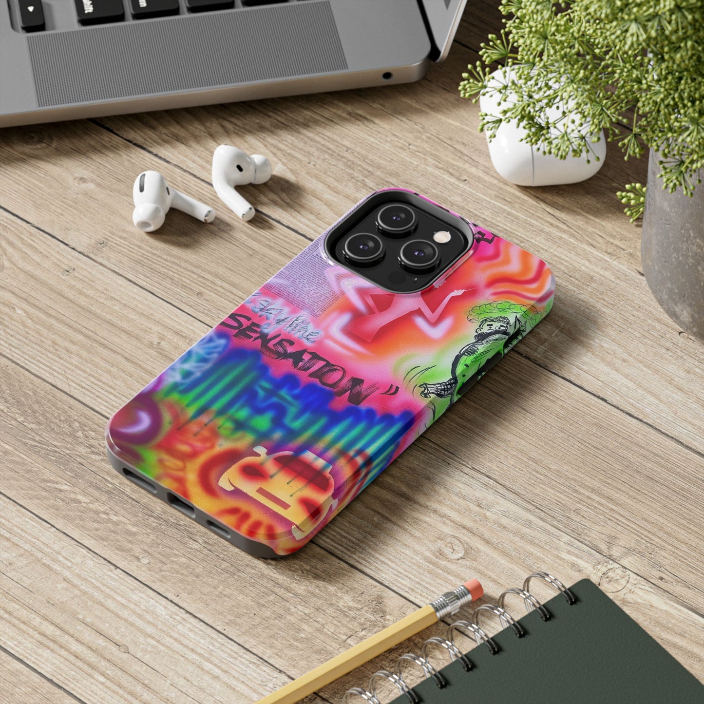 "skyline sensation" airbrush iPhone case