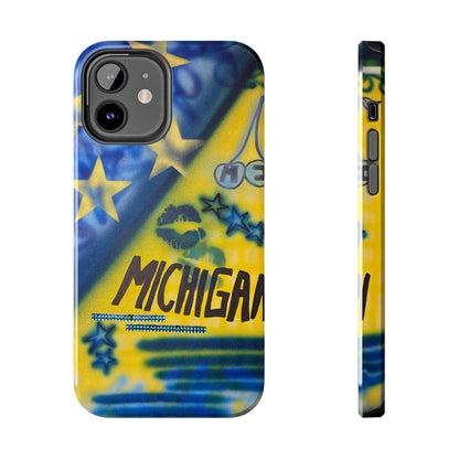"ann arbor, michigan" airbrush iPhone case