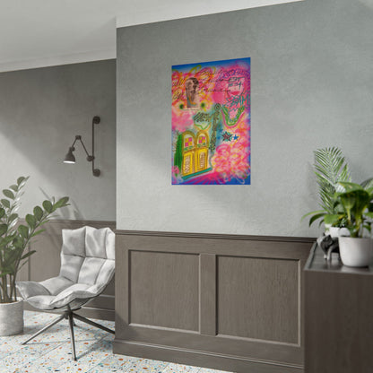 "new orleans, la" airbrush rolled print