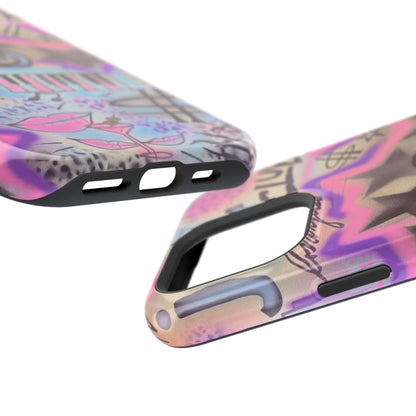 MagSafe "jazz club" airbrush iPhone case