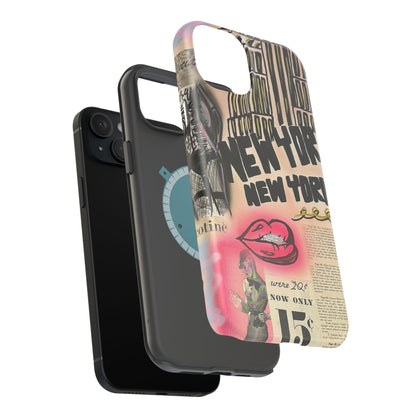 MagSafe „New York, New York“ Airbrush iPhone Hülle