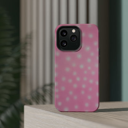 MagSafe "Erdbeerstrudel-Polkadots" Airbrush iPhone Hülle