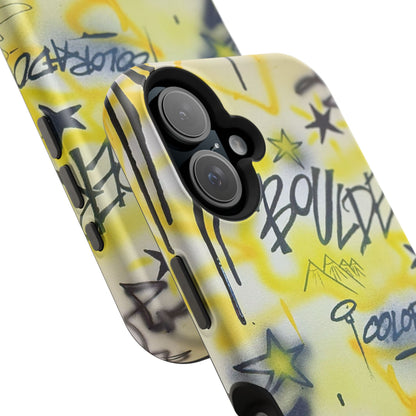MagSafe "boulder" airbrush iPhone case