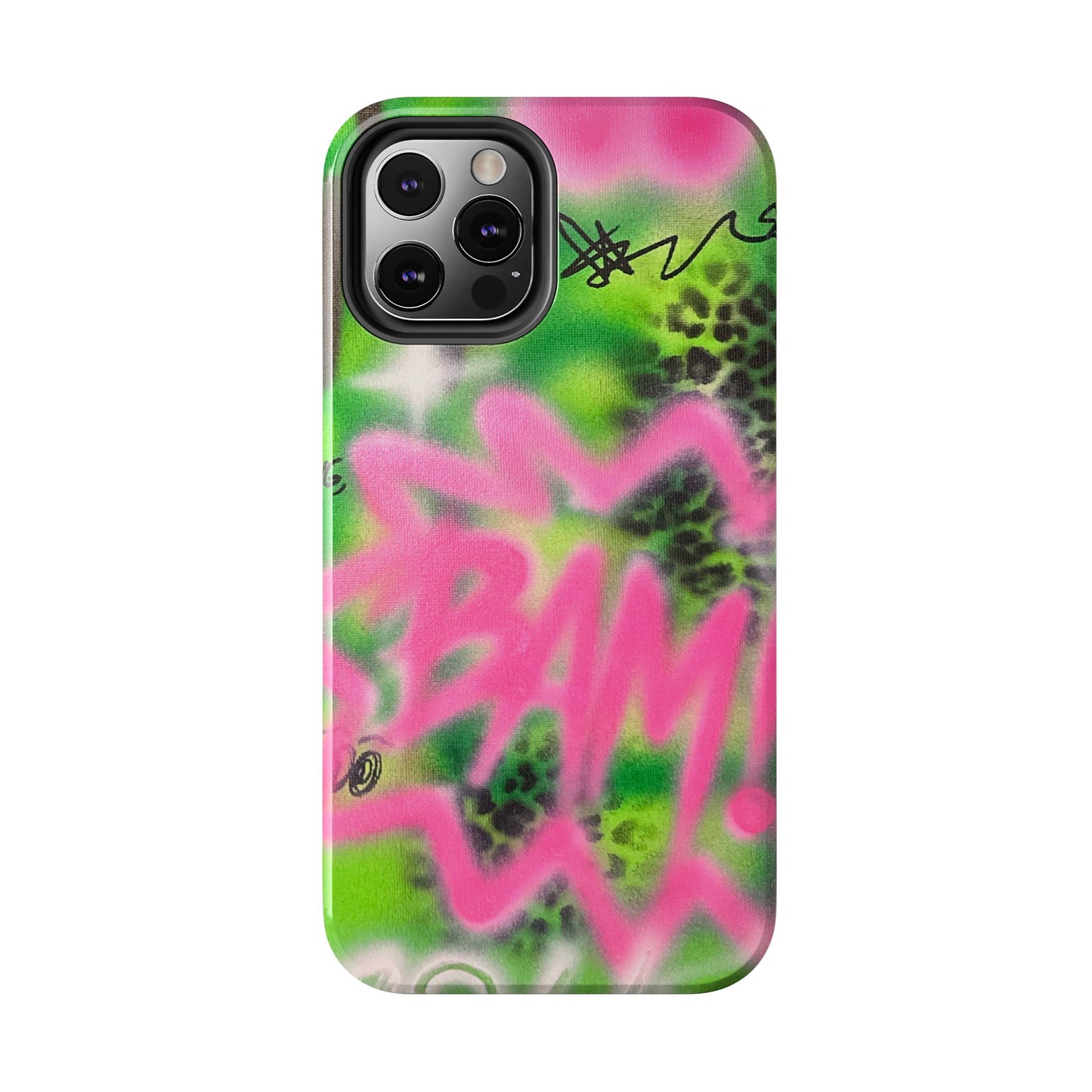 "BAM! pt. 2" airbrush iPhone case