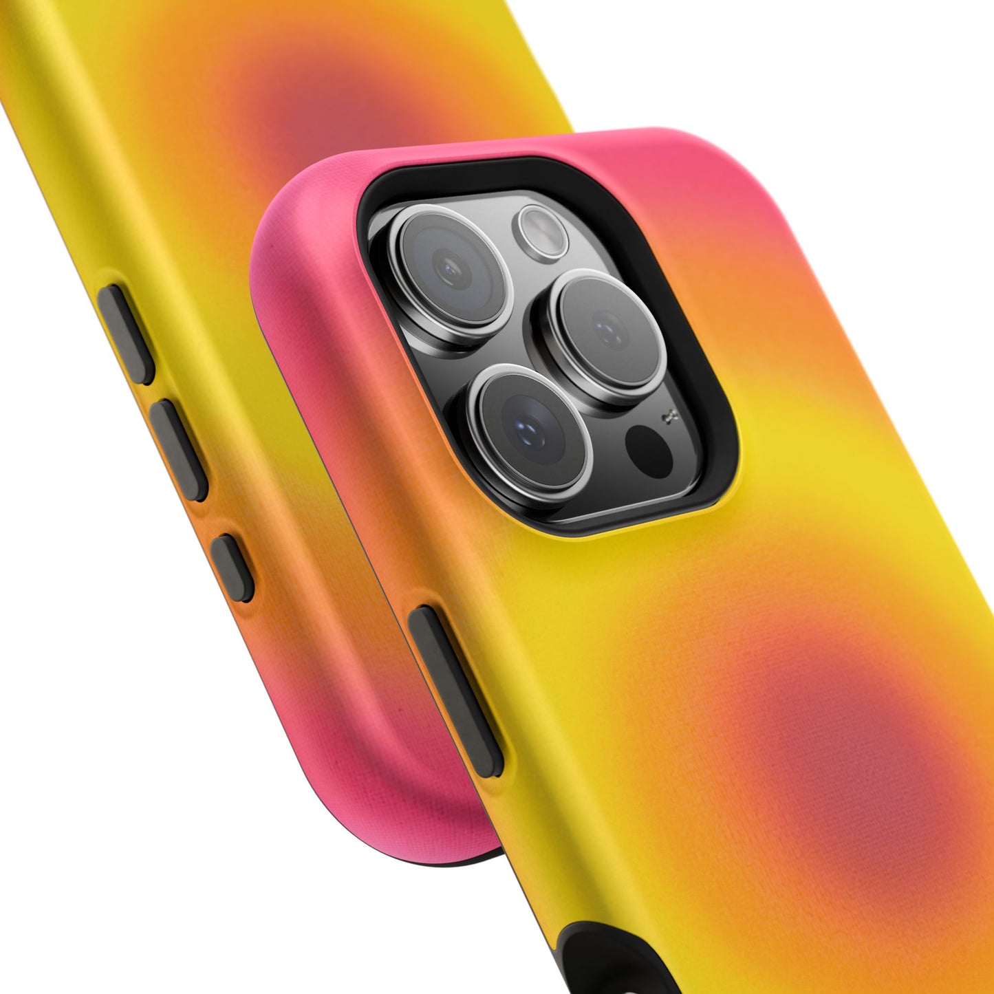 MagSafe "Pink Lemonade Aura" Airbrush iPhone Case