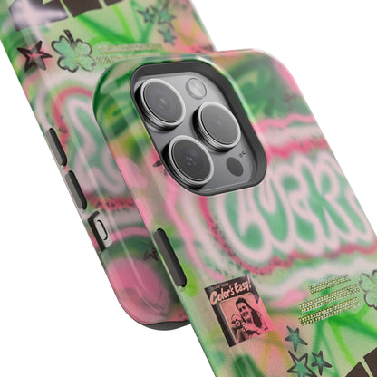 MagSafe "so lucky" airbrush iPhone case