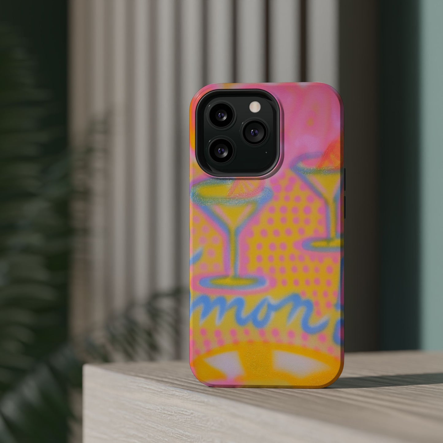 MagSafe "lemontini" airbrush iPhone case