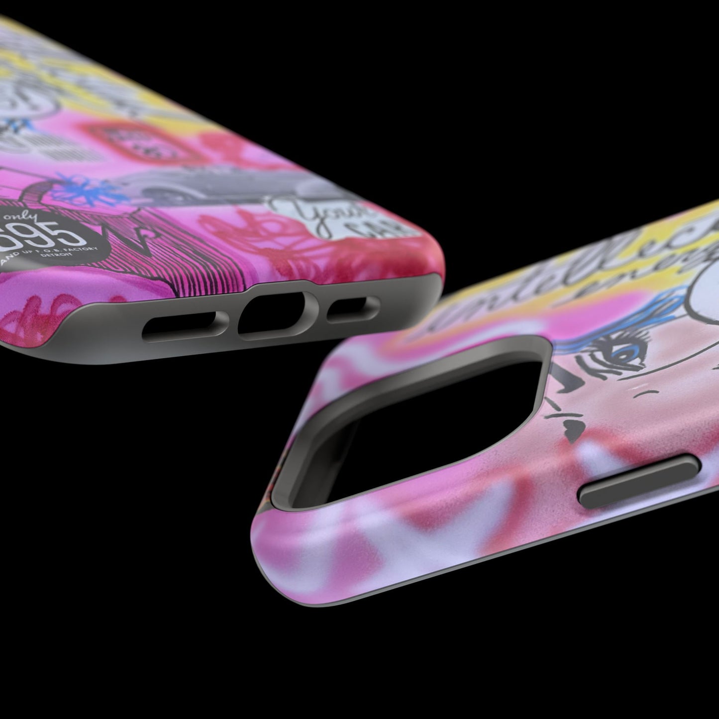 MagSafe "intellektuelle Energie" Airbrush iPhone Hülle
