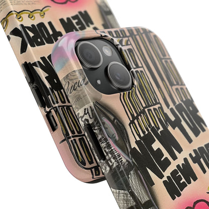 "new york, new york!" airbrush iPhone case