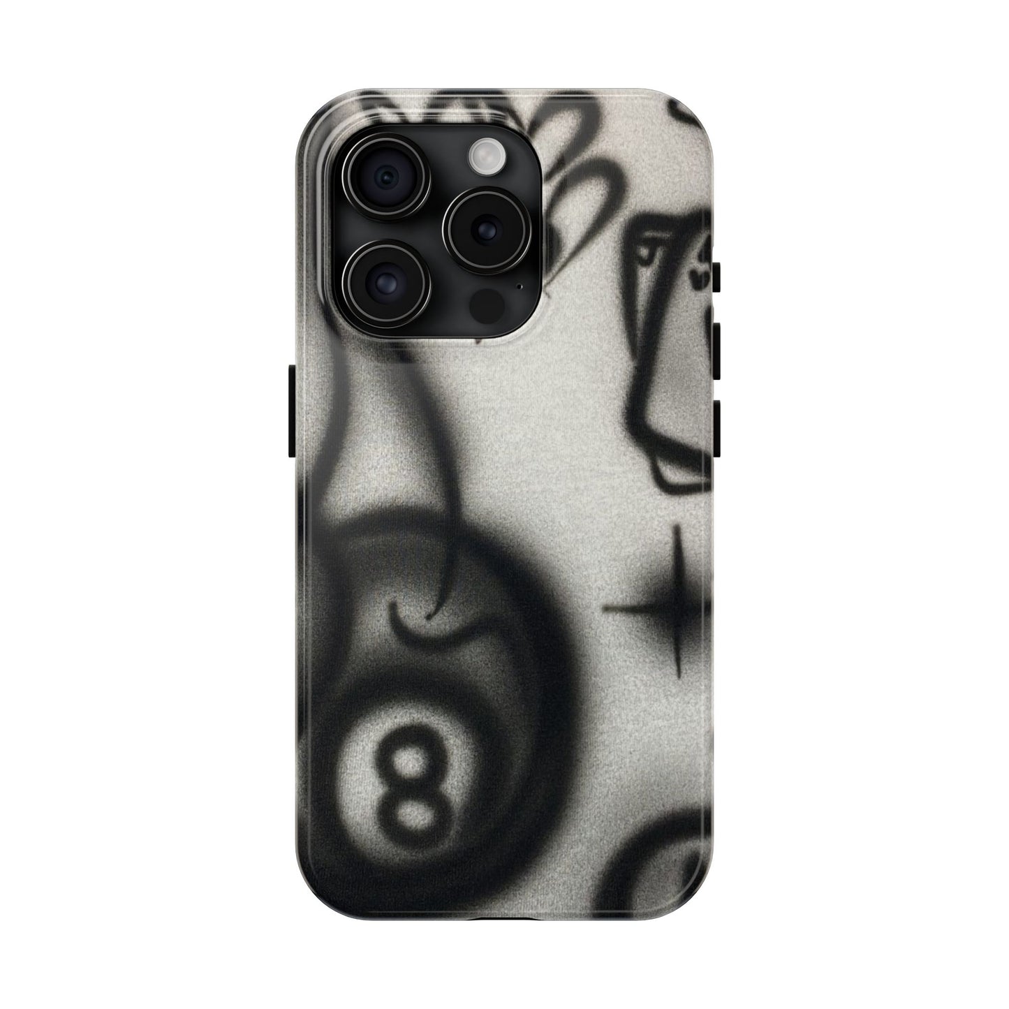 "hidden ace" airbrush iPhone case