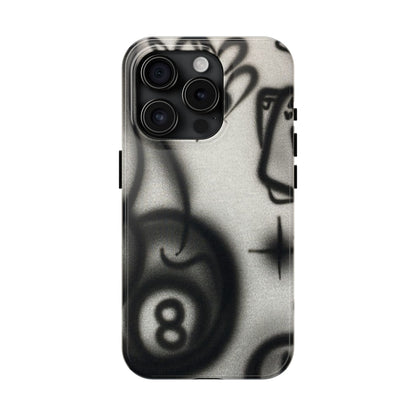 "hidden ace" airbrush iPhone case