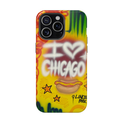 MagSafe "chicago" airbrush iPhone case