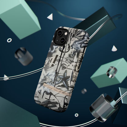 MagSafe "monochrome mood" airbrush iPhone case