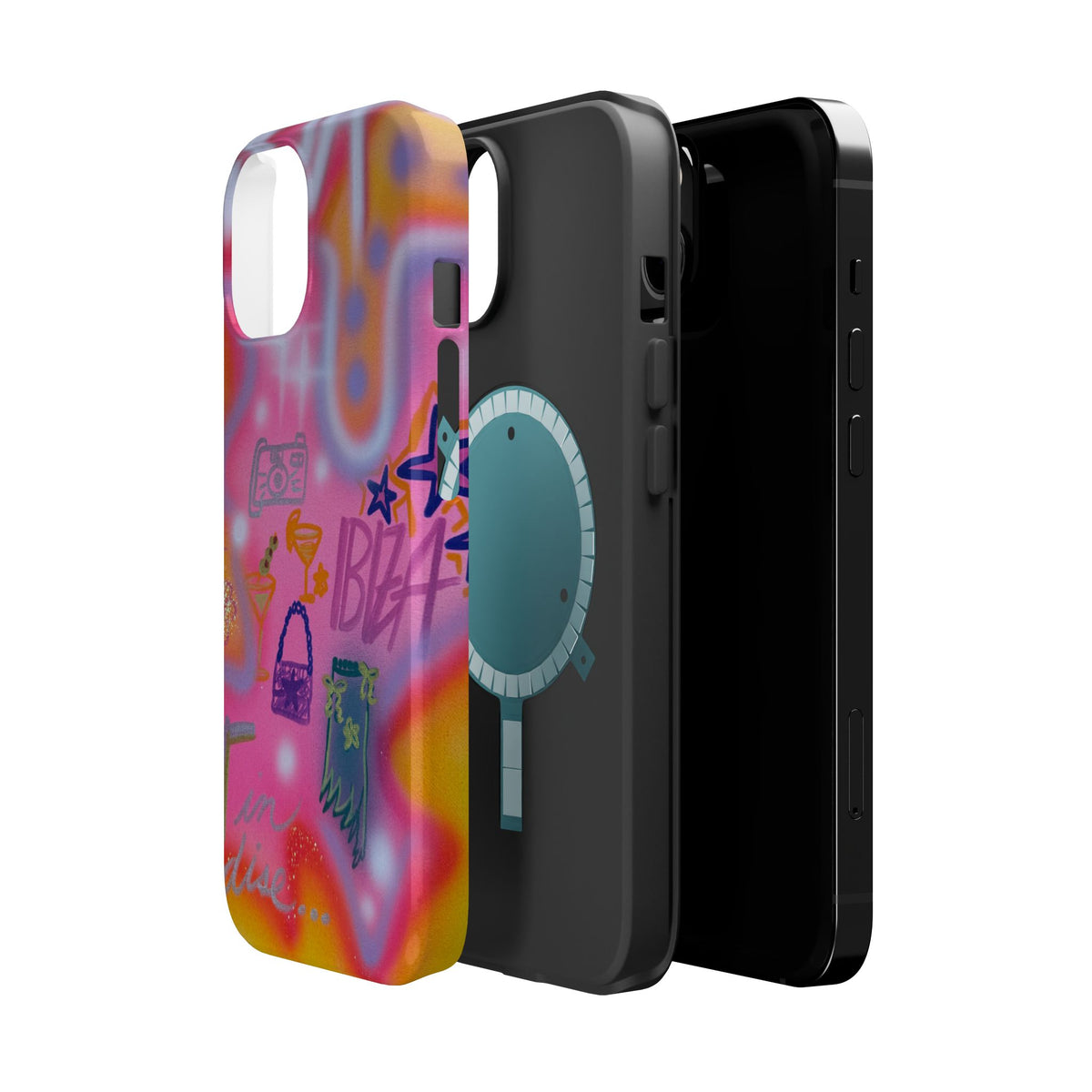 MagSafe „Ibiza“ Airbrush iPhone-Hülle