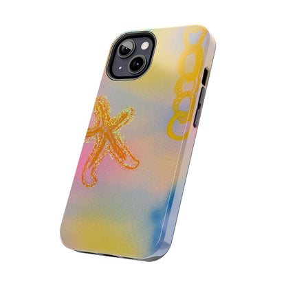"sweet starfish" airbrush iPhone case