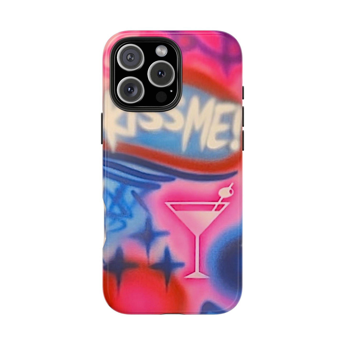 "kiss me pt. 2" airbrush iPhone case