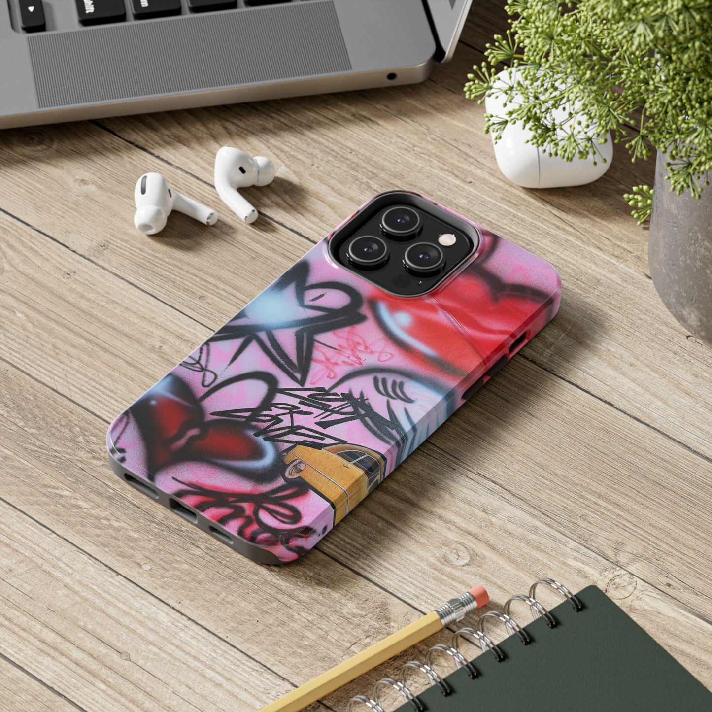 "lust or love" airbrush iPhone case