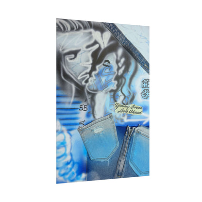early access airbrush rolled print