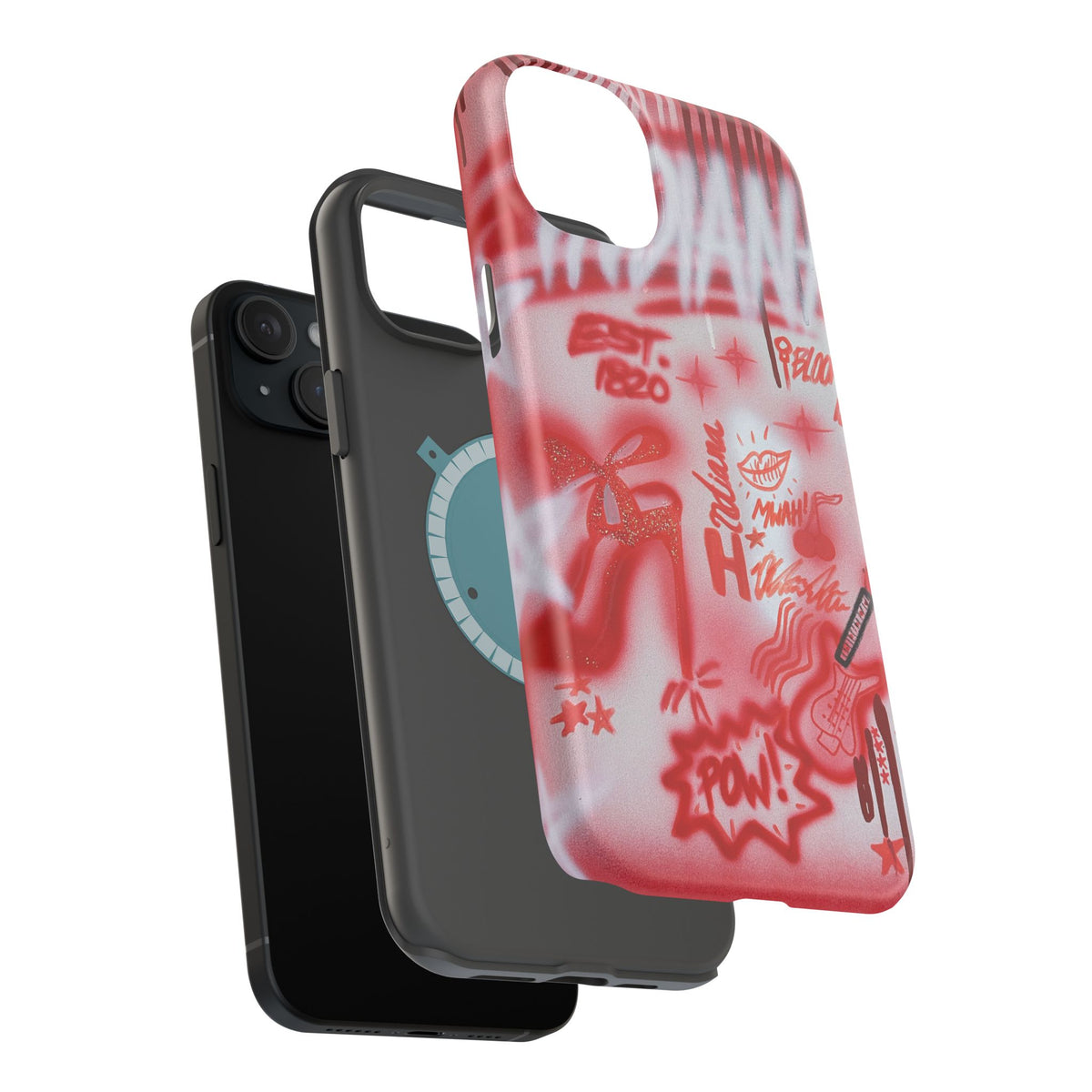 MagSafe "indiana" airbrush iPhone case