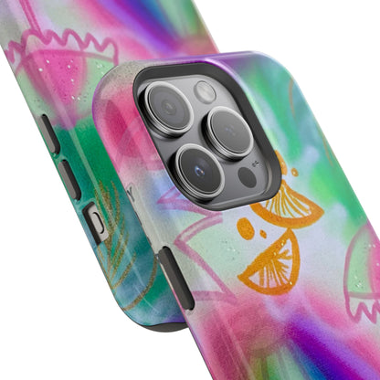 MagSafe "on the beach" airbrush iPhone case