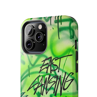 "east lansing, mi" airbrush iPhone case