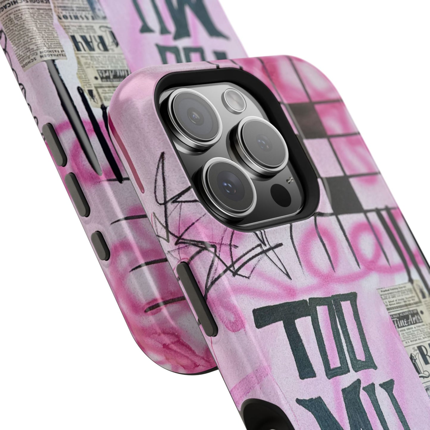 MagSafe "too much motion" airbrush iPhone case