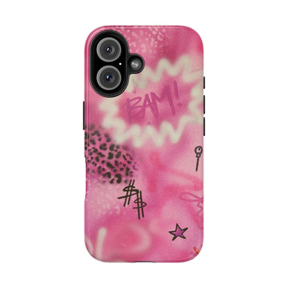 "BAM!" airbrush iPhone case