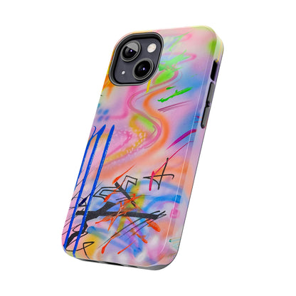 "neon haze" airbrush iPhone case