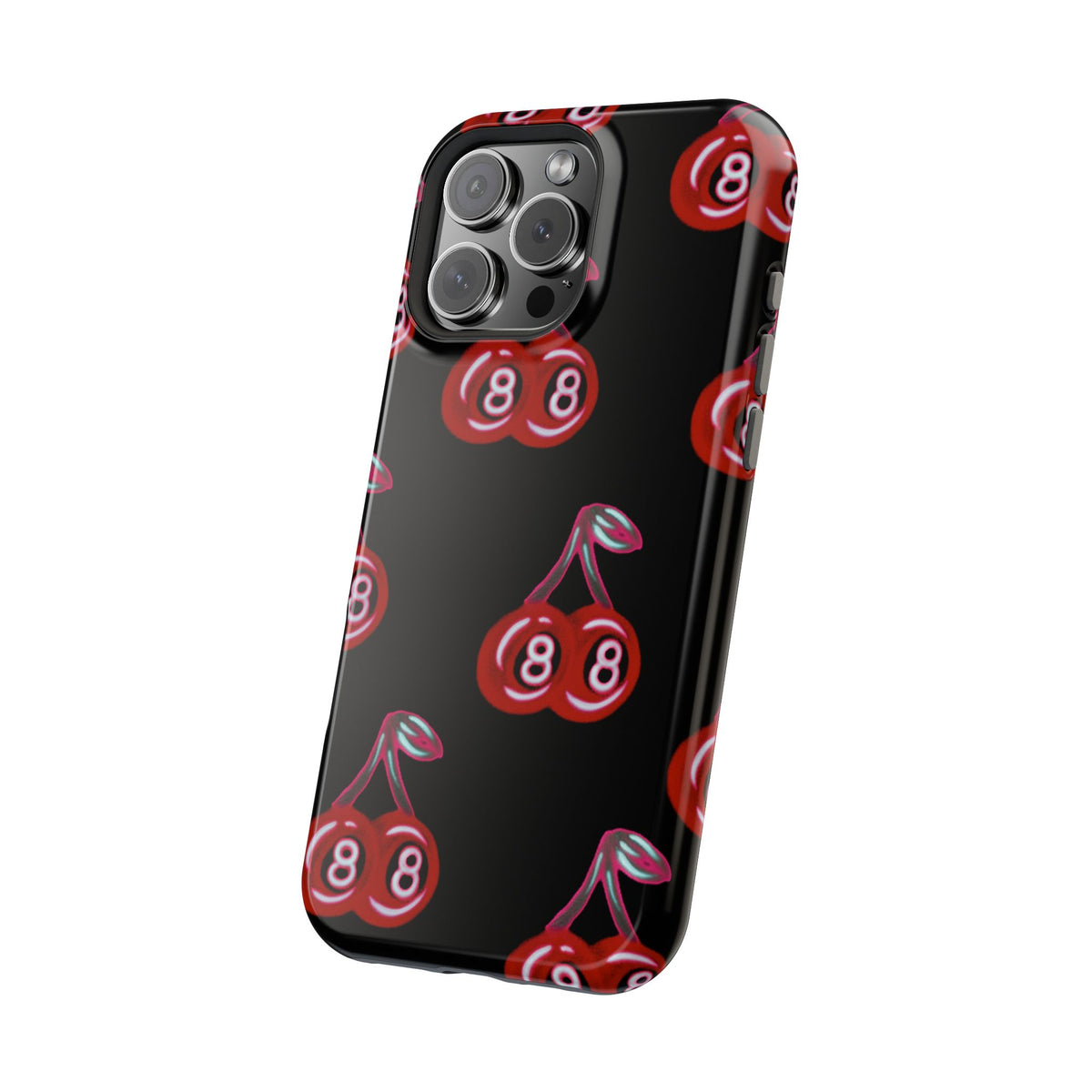 MagSafe "cami cherry" airbrush iPhone case