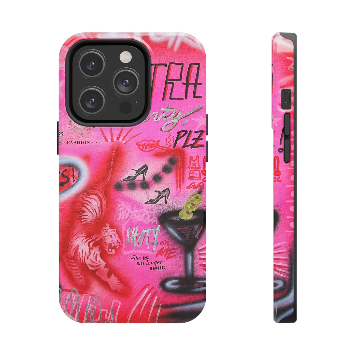 "extra dirty, plz!" airbrush iPhone case