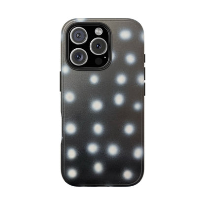 "coconut noir polka dot" airbrush iPhone case