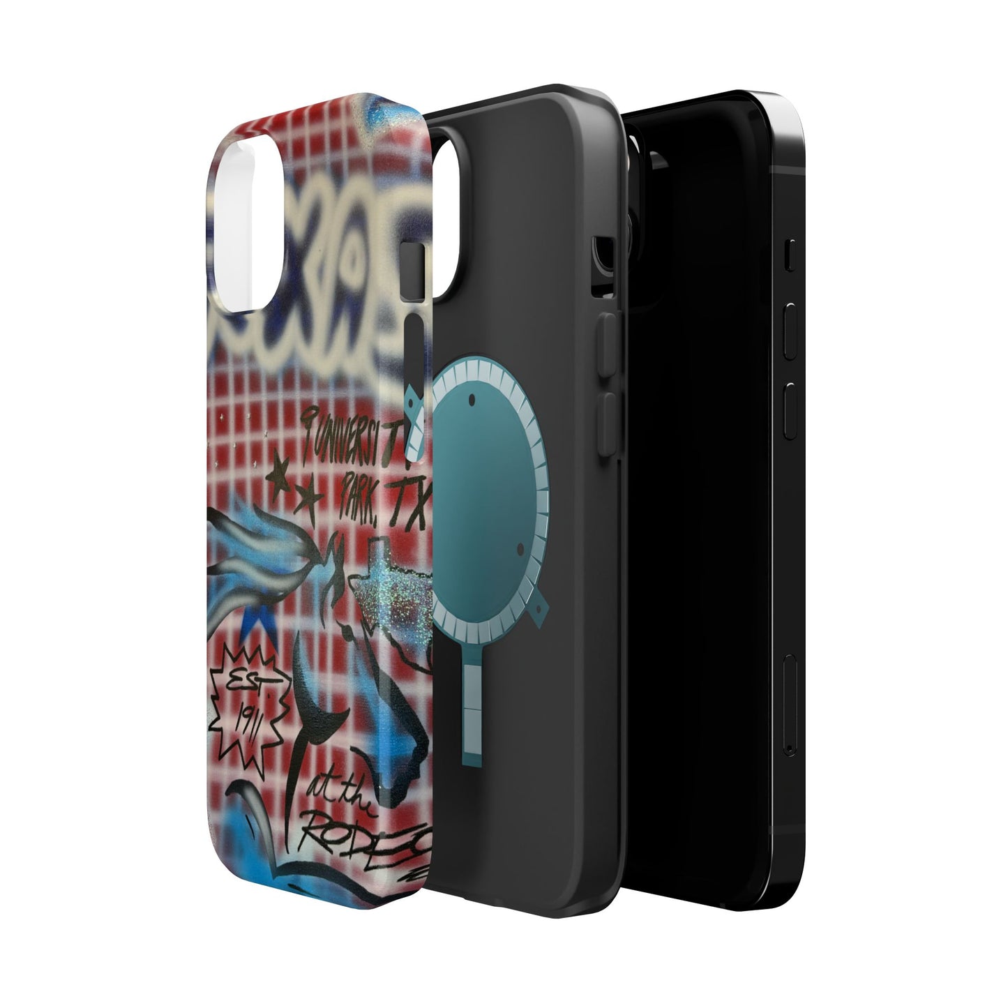 MagSafe "texas" airbrush iPhone case