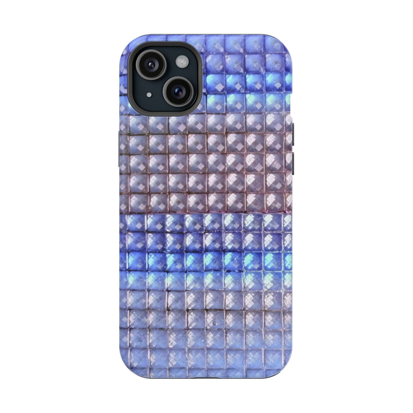 MagSafe "blue studs" airbrush iPhone case