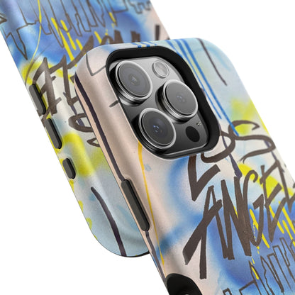 MagSafe "los angeles" airbrush iPhone case