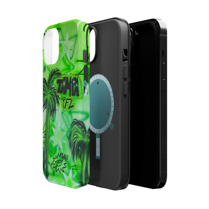 MagSafe "tampa, fl" airbrush iPhone case