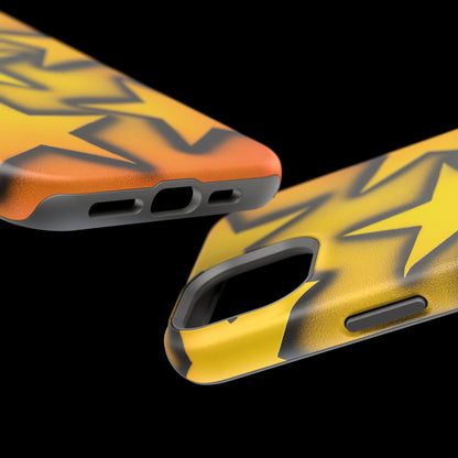 MagSafe „DU BIST EIN STAR!“ Airbrush iPhone Hülle