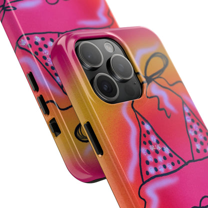 "glitter bikini" airbrush iPhone case
