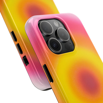"pink lemonade aura" airbrush iPhone case