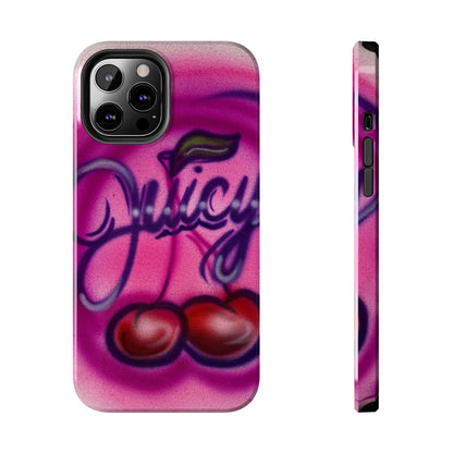 "juicy" airbrush iPhone case